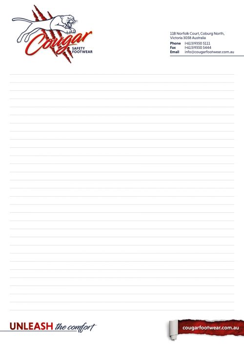 Cougar A4 Note Pads