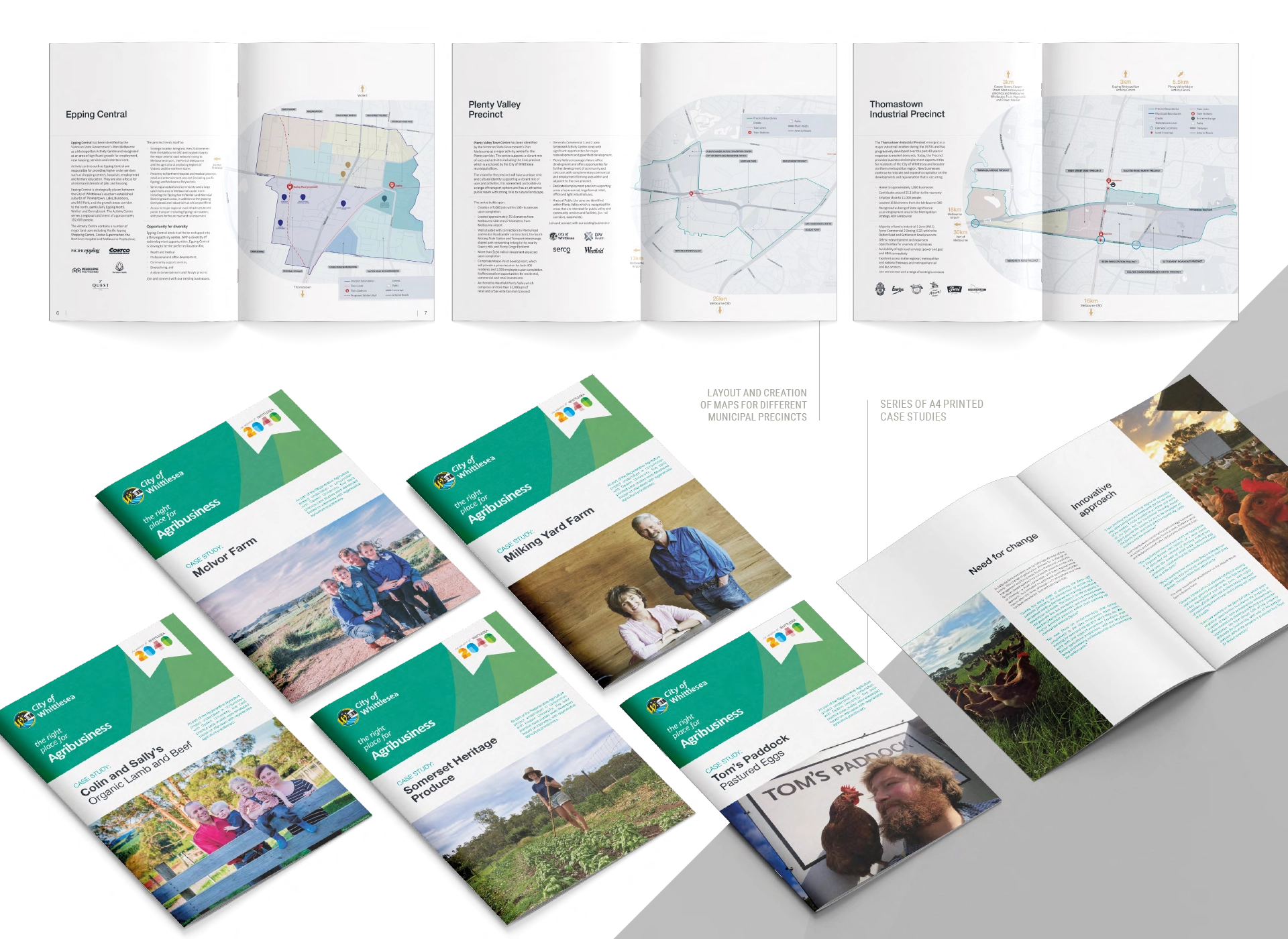 City of Whittlesea Municipal Maps and Agribusiness case studies