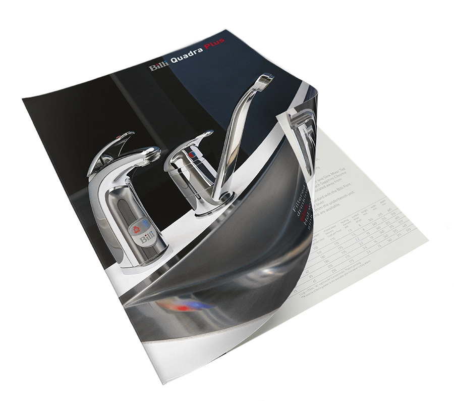 Printed brochure - A4 4 page
