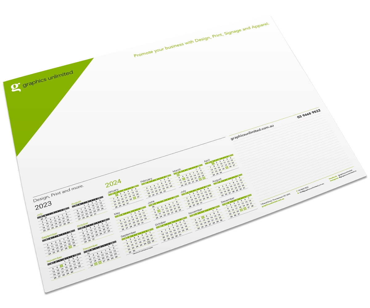 Financial Year Desk Pad