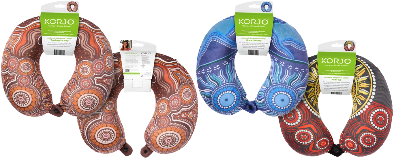 Korjo Indigenous Pillows Packaging